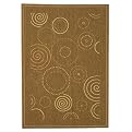 Lakefront Patio Rug - Brown/ Natural (5'3"x7'7")