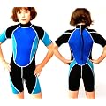 Kinder Neopren Shorty Gr��e 164 - 176 f�r ca. 14 - 15 Jahre Neoprenanzug