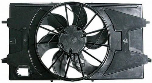 05-09 CHEVY COBALT (2.2L) / 07-07 PONTIAC G5 (2.2L) RADIATOR COOLING FAN (W/ SHROUD, W/ MOTOR) (DUAL FUNCTION, W/ SINGLE FAN) 06 08 2005 2006 2007 2008 2009