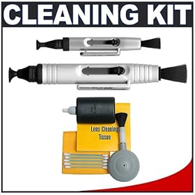 LENSPEN MiniPro II Lens Cleaning System + LENSPEN Digi-Klear LCD Display Screen Cleaning System - for Compact Digital Point & Shoot Cameras and Video Camcorders including Canon Powershot, Casio Exilim, Fuji Finepix, HP Photosmart, Kodak Easyshare, Nikon Coolpix, Olympus Stylus, Panasonic Lumix, Pent