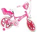 Barbie 14'' Bicycle With Rear Doll Carrier