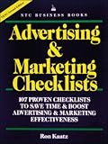 Advertising & Marketing Checklists