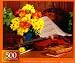 Spring Concerto with Flowers Jigsaw Puzzle (500 Pieces)