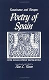 Renaissance and Baroque Poetry of Spain: With English Prose Translations