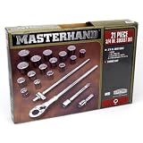 Masterhand 21-Piece 3&frasl;4 in. Drive Socket Set