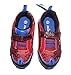 Marvel Boys Spiderman Lighted Black Red Shoe Sneaker