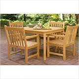 Oxford Garden Chadwick 42-Inch Shorea Dining Table