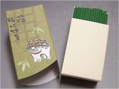 Cover image : 薫寿堂のお香 和マンハッタナーズ 猫かむり(笹)