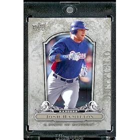 2008 Upper Deck (UD) A Piece of History # 94 Josh Hamilton ( Rangers ) MLB Baseball Trading Card