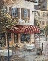 Coffee House Ambiance Print Poster Art Giclee Ruane Manning 8x10
