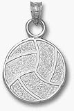 Volleyball Side View 5/8 Pendant - Sterling Silver Jewelry