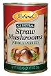 Roland Peeled Straw Mushrooms, 15-Ounce Tins (Pack of 24)