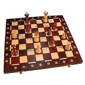Grand jeu d'�checs EL GRANDE 54 x 54 cm