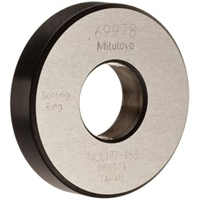 Mitutoyo 177-183, Setting Ring, .700" ID