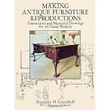making antique furniture reproductions instructions and measured drawings for 40 classic projects dover woodworking