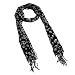 Trendy Soft A Peace Scarf - Black