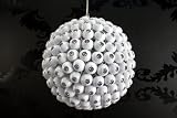 AMSTYLE Design Hängeleuchte White Ball II 45cm Ø Hängelampe