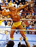 IMAGE OF Hulk Hogan Autographed/Hand Signed 16x20 Photo Posing PSA/DNA