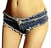 Superbaby Women Denim Junior Waist Night Hot Pants Shorts Buttom