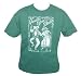 Voodoo Glow Skulls Light Green Print on Green T-Shirt - Husband & Wife (Day of the De...