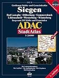 ADAC StadtAtlas Siegen 1:20.000 Bad Laasphe, Dillenburg, Gummersbach, Lüdenscheid, Westerburg, Winterberg: Bad Laasphe, Dillenburg, Gummersbach, ... Insgesamt 309 Städte und Gemeinden. GPS-genau