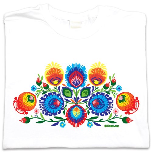 Polish Apparel Folk Art (Wycinanki) - Polish T-Shirt