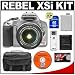 Canon EOS Digital Rebel XSi 12.2-Megapixel SLR Camera & Canon EFS 18-55mm f/3.5-5.6 IS Zoom Lens + 8GB SD Memory Card + LP-E5 Battery + Case + Cameta Bonus Accessory Kit