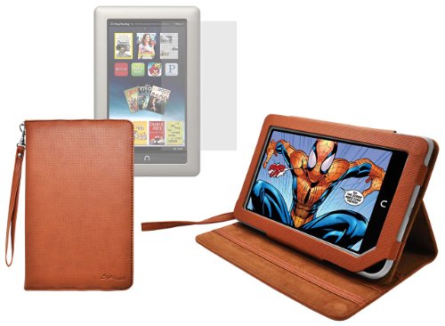 CrazyOnDigital Stand Leather Case  Screen Protector 