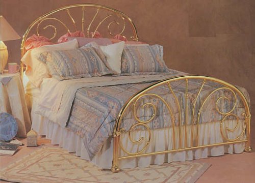 Jackson Classic Brass King Complete Bed
