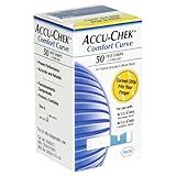 ACCU-CHEK Comfort Curve Test Strips, 50 Count Box