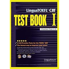 Lingua TOEFL CBT Test Book: No. 1: Practice Test 1-6: No. 1