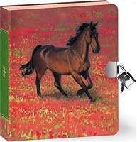 3711-Horse Lock & Key Diary