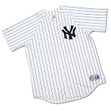 Majestic Athletic New York Yankees Youth Tackle Twill Replica Home Jersey