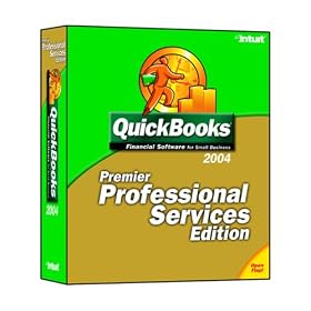 QuickBooks Premier- Professional Services Edition 2004 by Intuit
