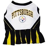 Pittsburgh Steelers Dog Cheerleader - Size Extra Small