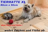 ÖKO WOHLFÜHL- MATTE Hund Katze XL 50x80cm 790340