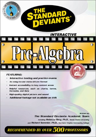 The Standard Deviants - Pre-Algebra, Part 2