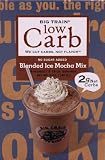 Big Train Low Carb Blended Ice Mocha Mix Single Serve Packets (Box of 5 Packets)