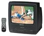 Quasar VV-1301 13" Mono TV/2-Head VCR (Black)