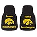 FANMATS 5449 University of Iowa Front Car Mat - 2 Piece