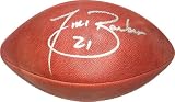 Tiki Barber Autographed Football