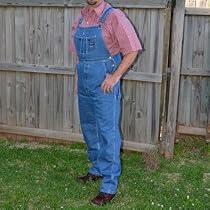 Most Wanted Stonewashed Denim Bib Overall