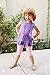 City Threads Girls' 100% Cotton CAPRI Crop Summer Leggings for School or Play
