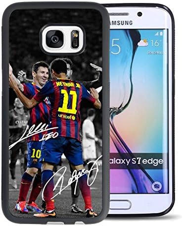 Lionel Messi TPU and PC Samsung Galaxy S7 Edge Case-Black