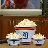 Detroit Tigers Memory Company Team Melamine 3-Piece Bowl Set MLB Baseball Fan Shop Sports Team Merchandise