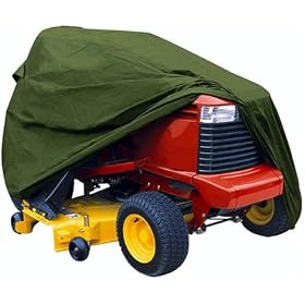 Click here to buy Classic Accessories Lawn Tractor Cover #73910 by Classic Accessories.