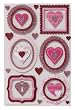 Martha Stewart Crafts Chipboard Stickers, Frame And Heart