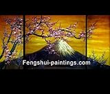 IMAGE OF Abstract Art Plum Blossom Chinese Feng Shui Painting 370