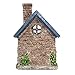 Yaze Retail The Adorable Fairy Garden House with A Door That Opens and Closes | 7 Tall | Cute Windows On All Sides of The House | Perfect for Any Garden Or Patio