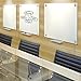 Board Dudes 46 x 36 Inches GlassX Frosted Glass Dry Erase Board Unframed (CYK53)